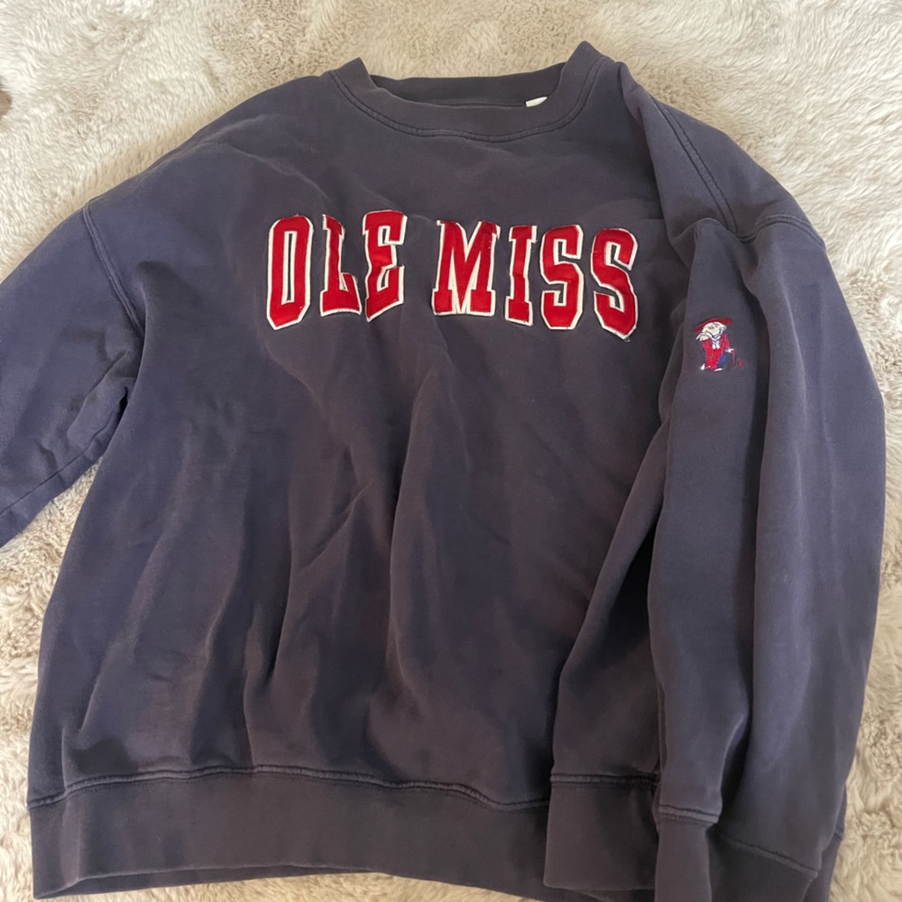 Ole Miss vintage crew neck